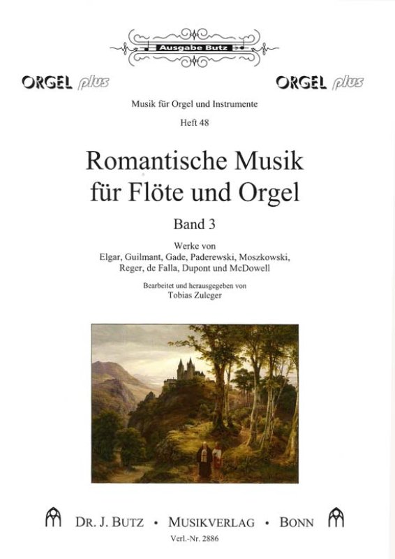 Romantische Musik Flöte Orgel 3